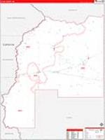 La Paz, Az Carrier Route Wall Map